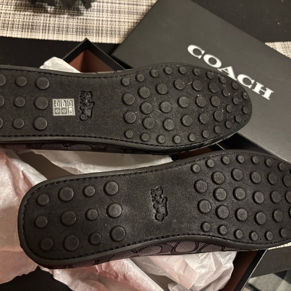 Coach Dark Patterned Loafers - Picture 3 of 6